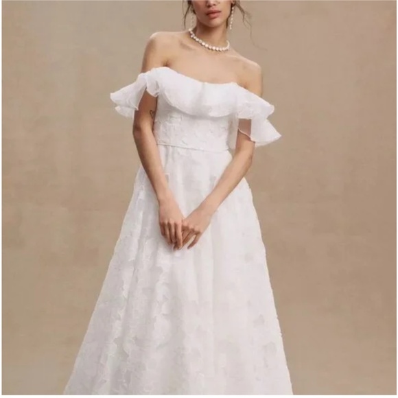 Jenny Yoo Priscilla Wedding Gown Size 14 - Picture 5 of 5